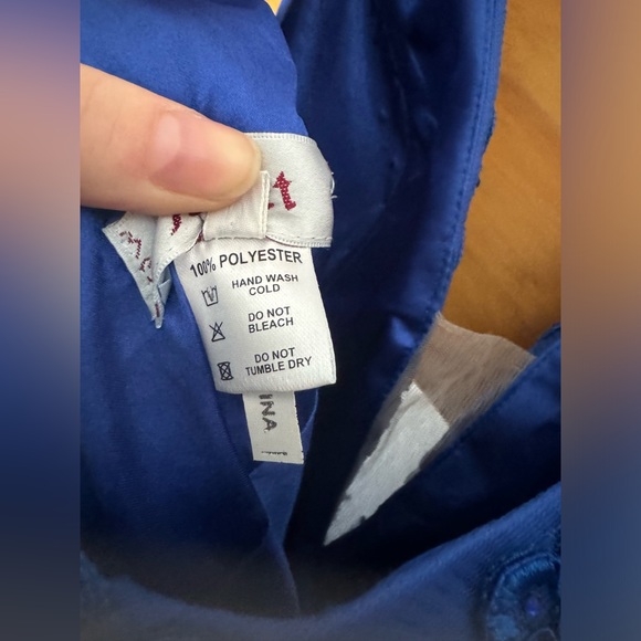 Royal Blue Short Formal Dress - Picture 8 of 9